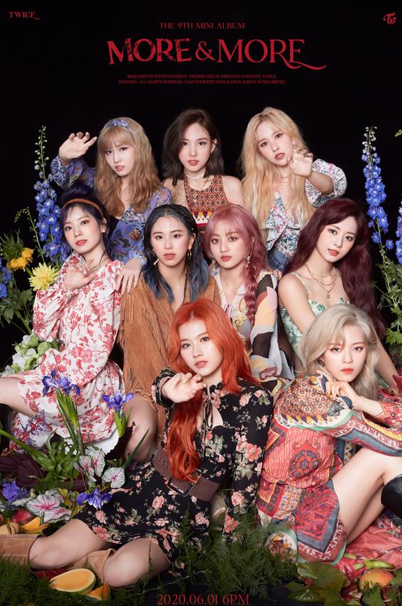 ‘모어 앤드 모어’ 트와이스, 새 콘셉트는 히피?