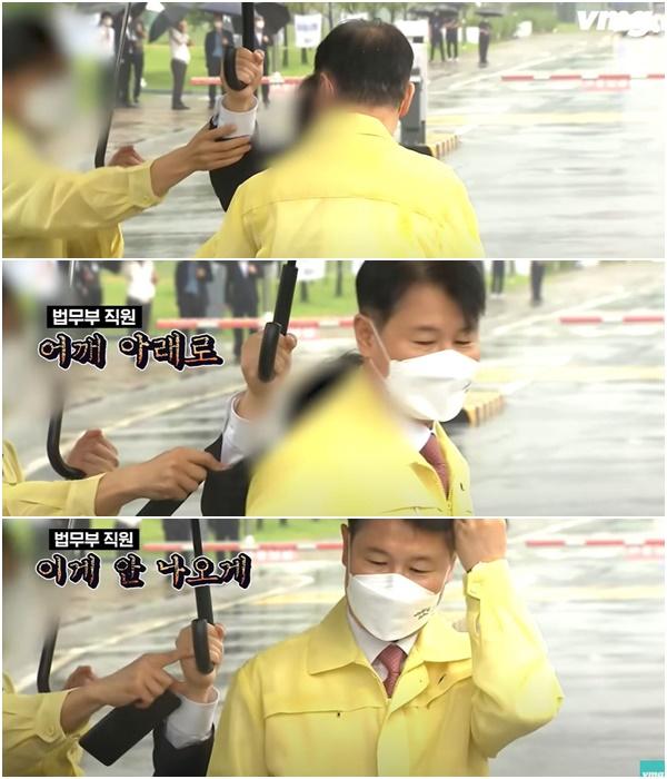 과잉 의전? 과잉 취재?…법무부 황제 의전 논란 이렇게 시작됐다