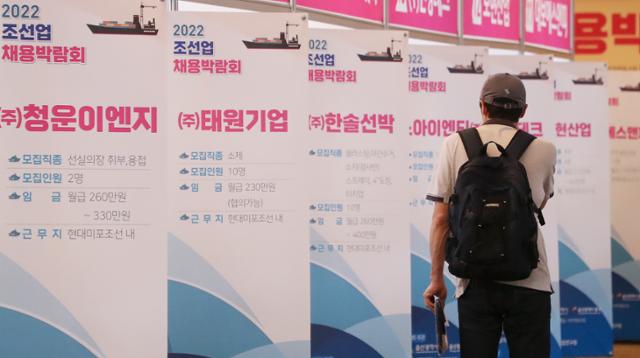 8,000명 필요한데 34명 뽑아... 조선업 인력난 어쩌나