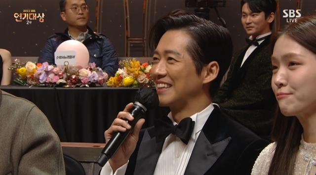 'SBS 연기대상' 남궁민, 아내 진아름 언급 "너무 고마워"