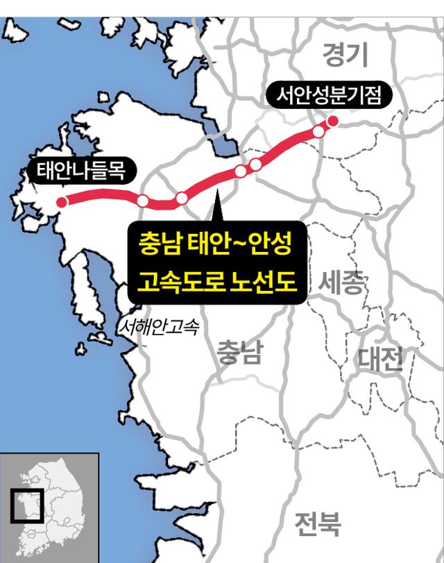 충남 태안~경기 안성 잇는 국내 최장 민자고속도로 추진