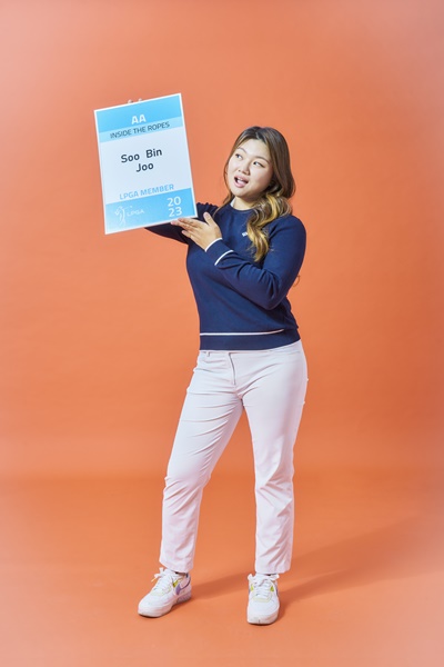 LPGA 루키 주수빈의 상큼한 매력