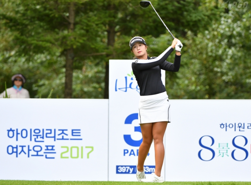 역전 우승 이정은6, 하이원 여자오픈 위너..시즌 3승째