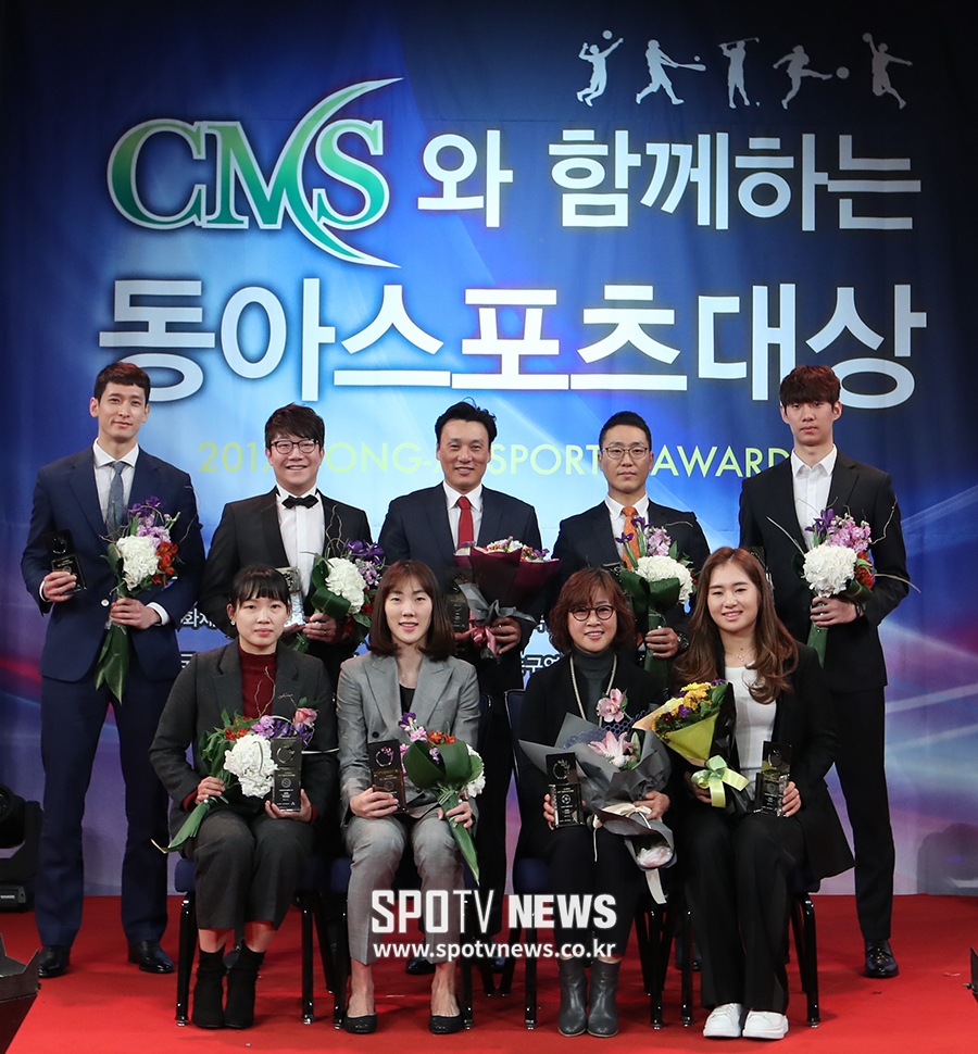 [포토S] 영광의 동아스포츠대상 수상자들