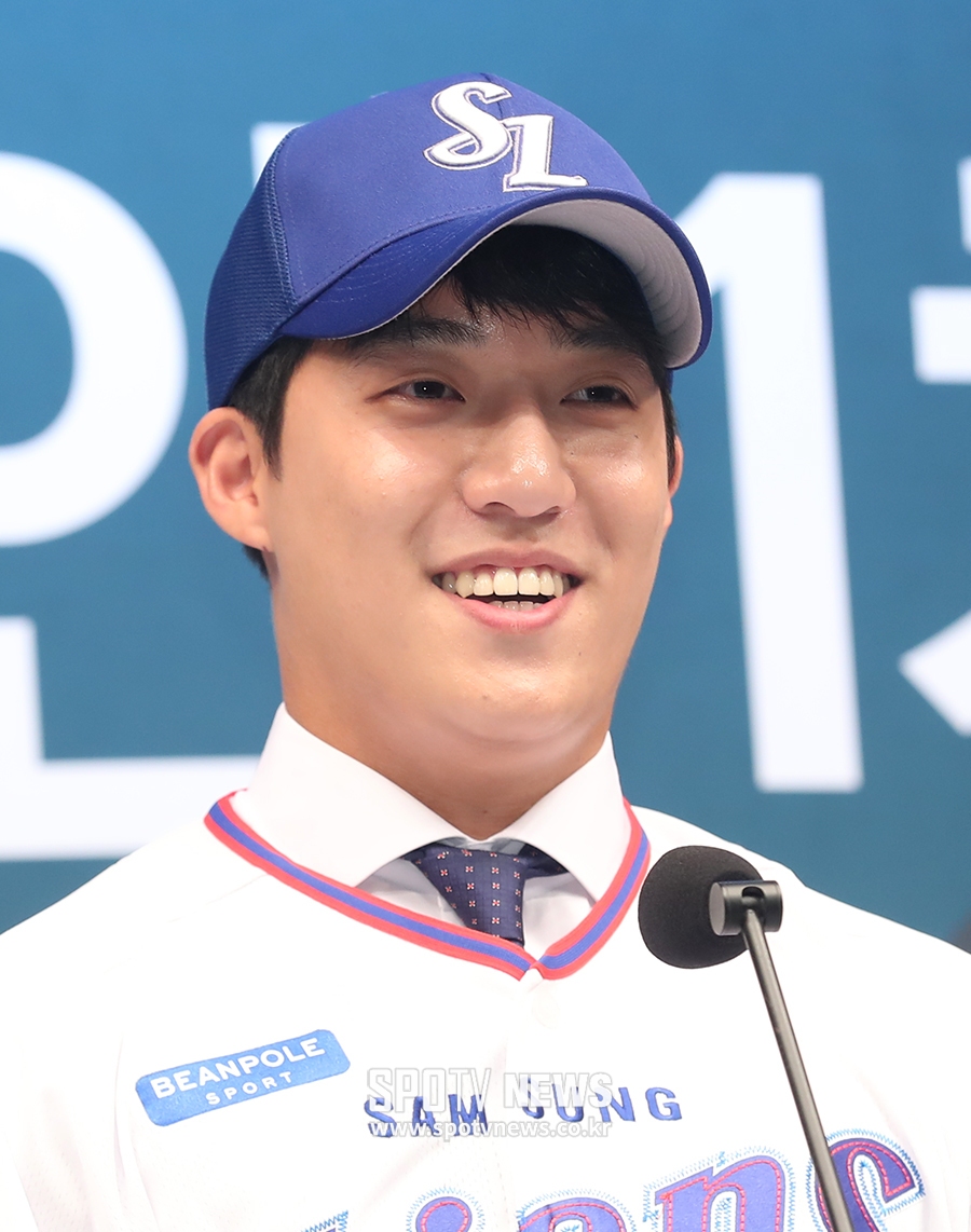 [1차 지명] 6년 연속 투수 삼성, 경북고 원태인 지명