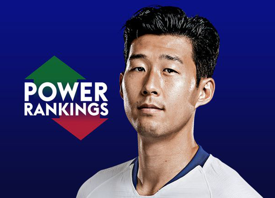 ‘월드 클래스’ 손흥민, EPL 파워 랭킹 1위 등극