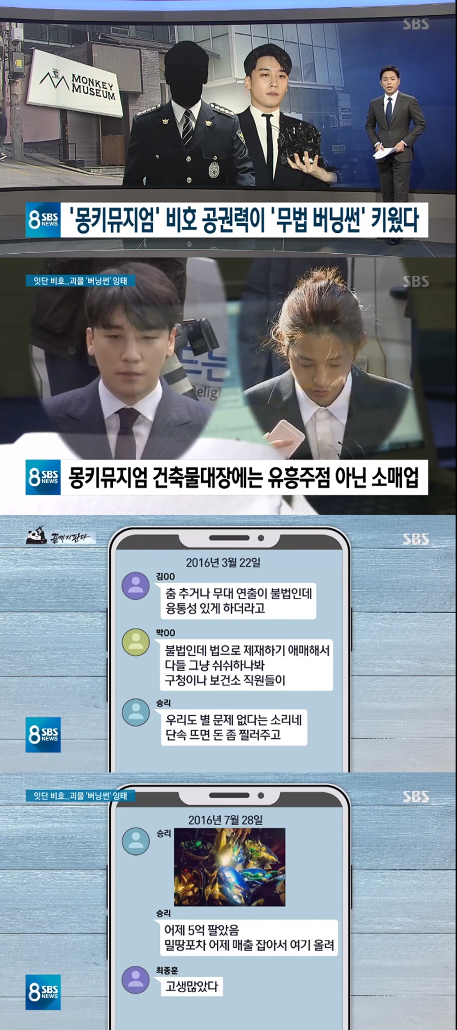 돈 찔러주면 된다…승리 운영 주점 몽키뮤지엄→버닝썬으로
