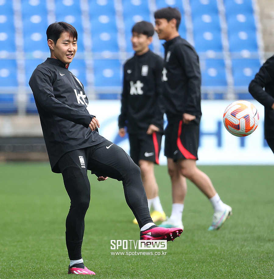 [포토S] 이강인, '대표팀 합류했어요'