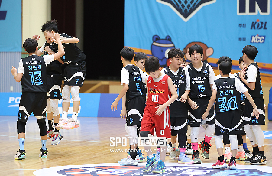 [포토S] KBL 유소년농구대회, 엇갈린 희비
