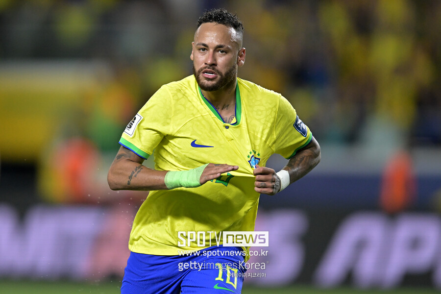 ESPN "브라질 79골 네이마르, 월드컵 향한 마지막 질주…여전한 재능 선포"