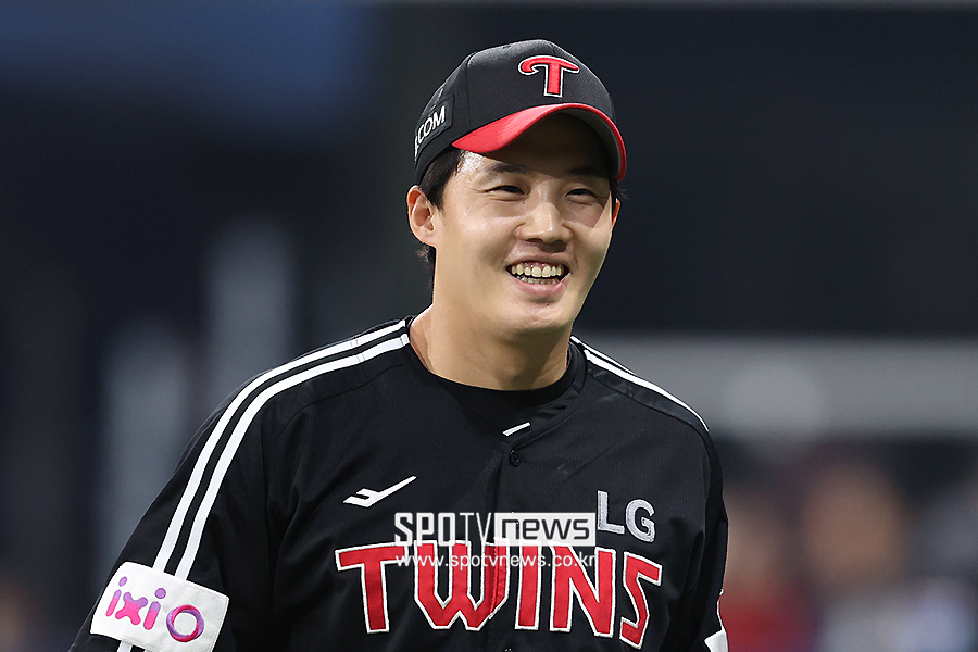 [포토S] 임찬규, 미소 만발