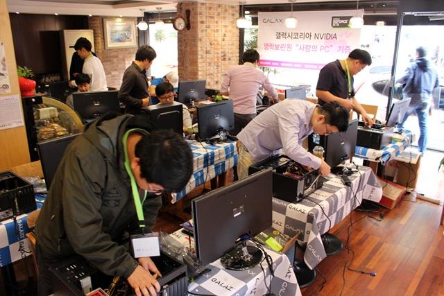 갤럭시코리아와 엔비디아, 어려운 아이들을 돕기 위한 ‘천사조립단’ 모집, DIY PC 조립 행사 벌여