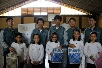 포스코건설-재해구호協, 베트남·칠레서 나눔활동