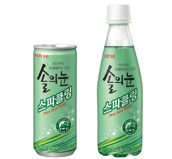 롯데칠성음료, 탄산 더한 솔의눈 스파클링 출시