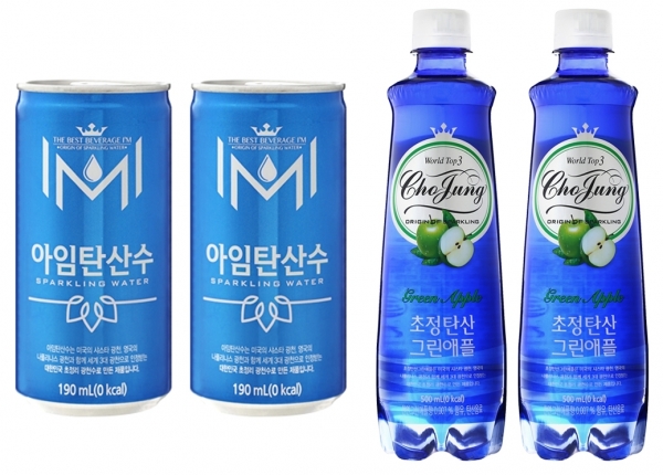 [신상품] 일화 아임탄산수·초정탄산 그린애플