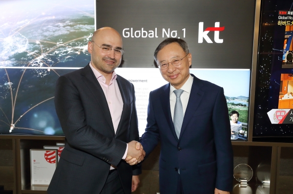 러시아 통신기업 MTS, KT 찾아 5G 등 미래사업 체험