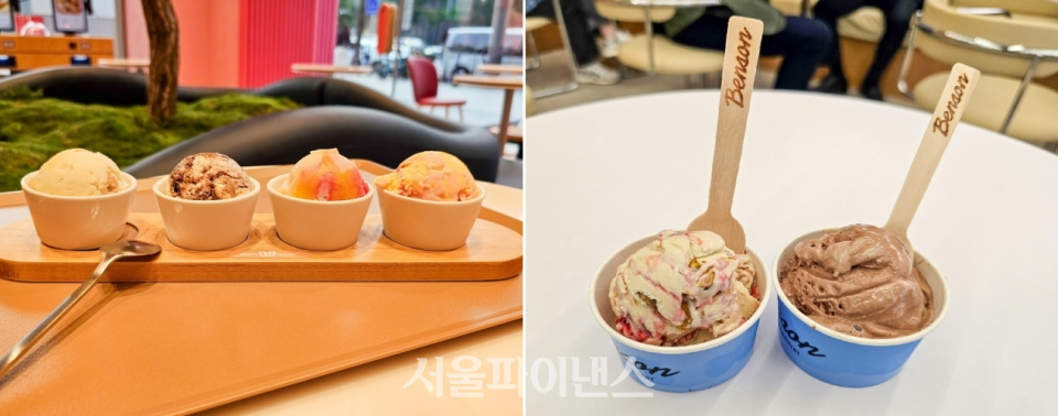 벤슨 vs 배스킨라빈스, 프리미엄 아이스크림 여름 대전