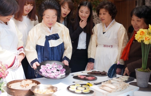 [포토] 현대百, 한국의 떡 전시회 열어
