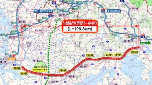 영암~순천 1시간 시대 열렸다