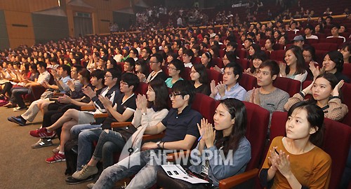 [뉴스핌 포토] 성황리에 개최한 제일기획 채용설명회