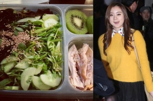 혜림 식단 공개, 건강 위한 저칼로리 메뉴…걸그룹은 힘들어~