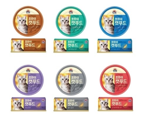 사조산업, 고양이 습식사료 ‘로하이 캣푸드’ 출시