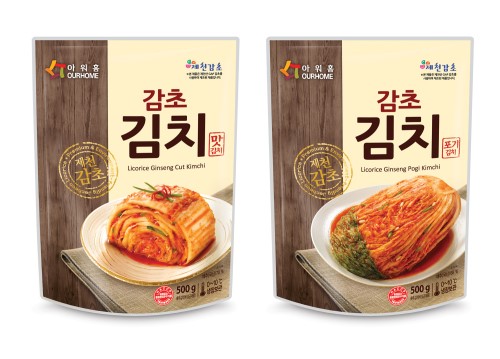 아워홈, 제천 감초 활용한 아워홈 감초김치 출시