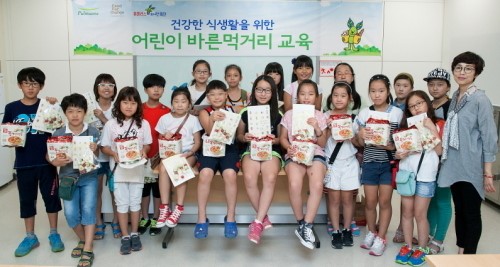 풀무원, 바른먹거리 캠페인 교육 확대