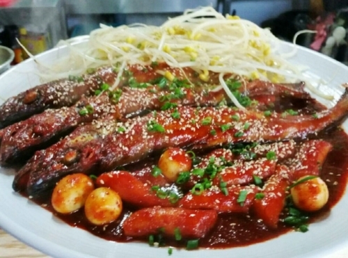 생방송 투데이 고수뎐, 매콤달콤 양념의 코다리찜 맛집...통으로 3마리 푸짐