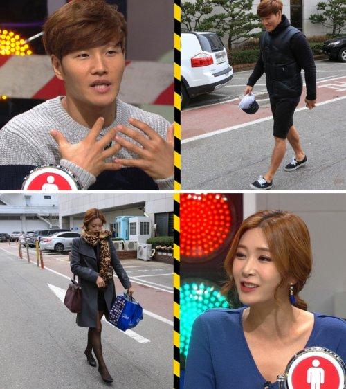 위기탈출 넘버원 김종국·이정민·박지윤 MC 출근길 파파라치...겨울철 패션 점검vs보온성 비교