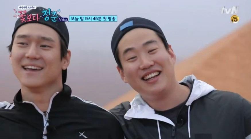 [영상] 꽃보다 청춘 아프리카, 낙타 고경표·코끼리 안재홍 사막서 흥 터져…호랑이 류준열·스프링복 박보검은?