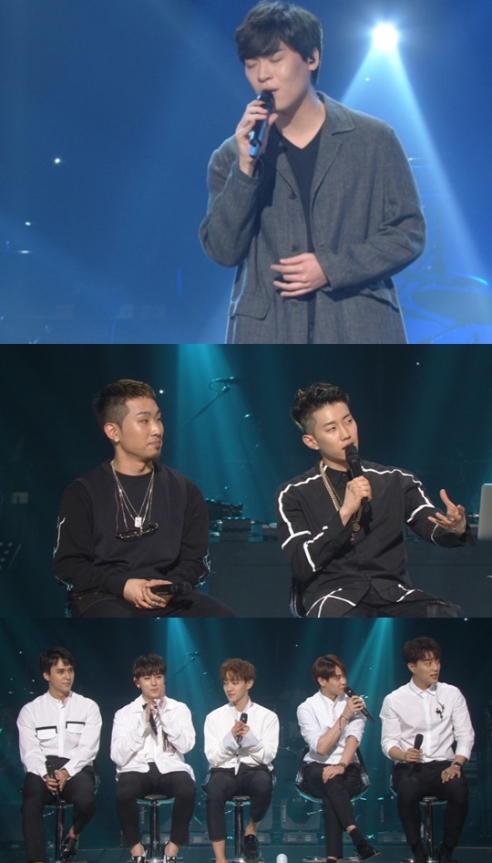 유희열의 스케치북 존박부터 비스트·박재범&어글리덕까지…멜로디데이 깔로 화려한 무대