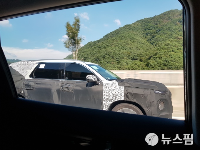 현대차, 대형SUV 고속도로 테스트…“연말 3.0ℓ 디젤 출시” 