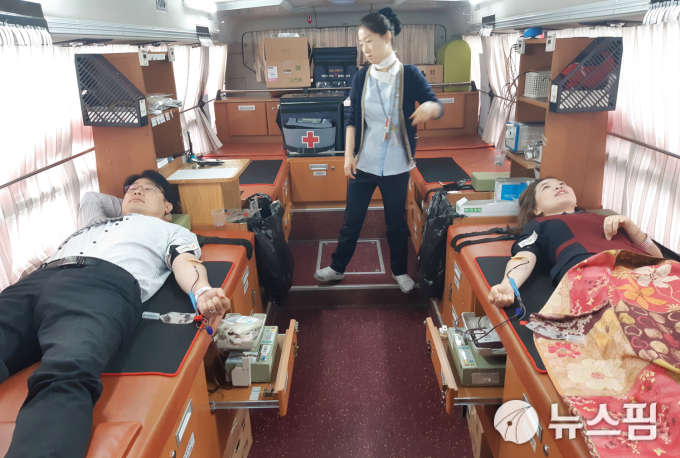 경남은행 함안 등 4개지점, 삼신정밀과 ‘헌혈캠페인’ 