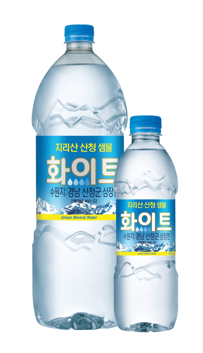 무학 지리산산청샘물, ‘화이트’ 생수 패키지 리뉴얼