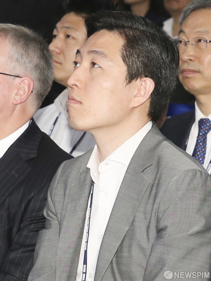 [사진] 코리아 핀테크 위크 방문한 김대윤 한국핀테크산업협회 회장