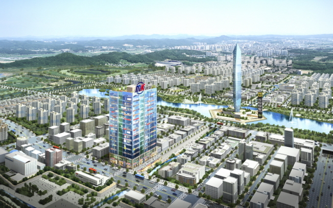 인천 청라 상업지구, 전문상업시설 ‘MK뷰’ 분양