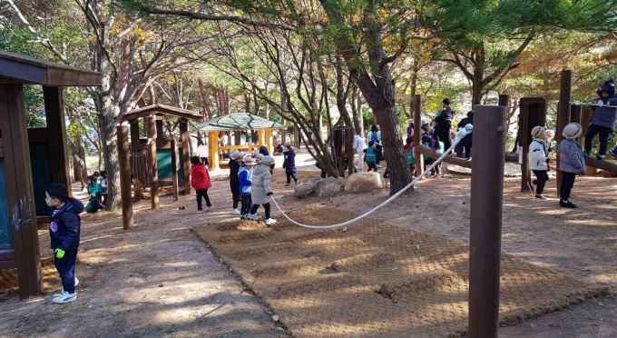 거제시, 유아 생태공원 소나무동산 유아숲체험원 조성