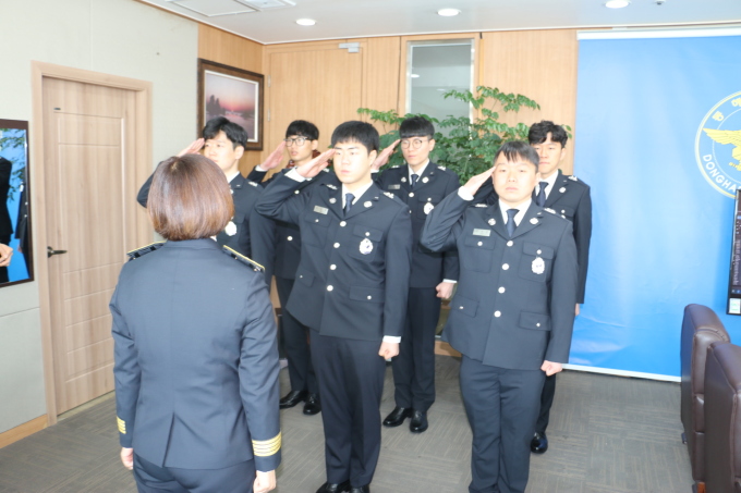 동해소방서, 새내기소방공무원 6명 임용…3주 교육 후 현장 배치