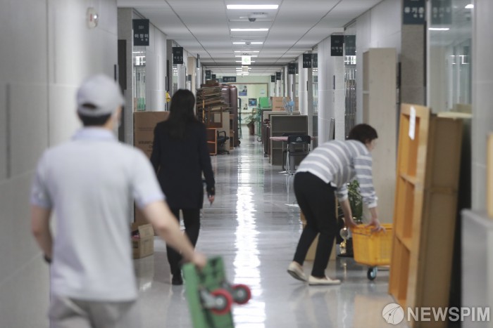 21대 국회 개원 앞두고 분주한 의원회관