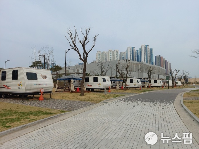 가족 간 감염 막자…고양시, 캠핑장 카라반 안심숙소 운영