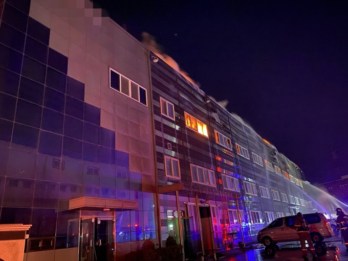 안산 단원구 공장서 큰 불...화재원인 조사 중