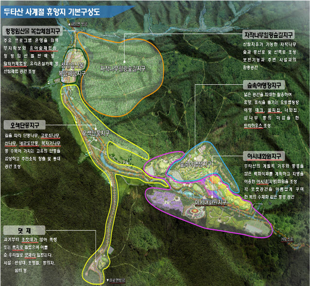 삼척시, 백두대간 두타산 사계절 휴양지 조성 본격 추진