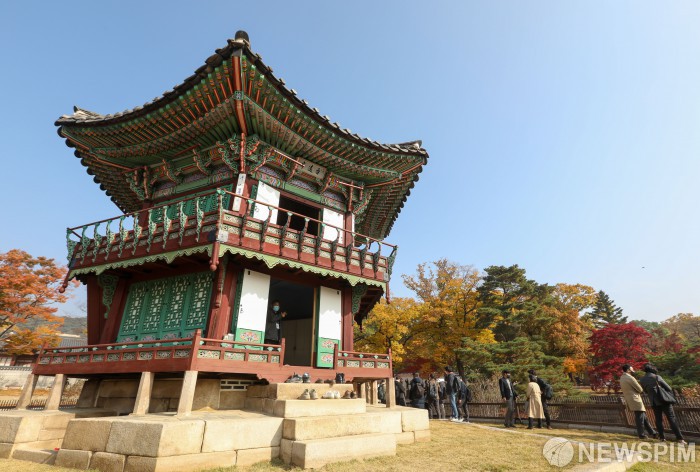 조선시대 왕들의 휴식처 향원정 공개
