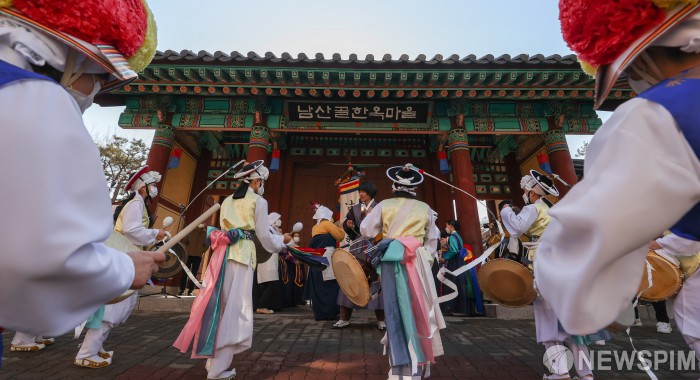 신명나는 동지고사 길놀이