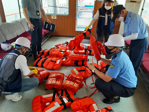 군산해경 유·도선 안전관리 추진