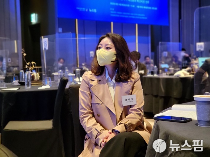 서울이코노믹포럼 참석한 박세희 인셀덤K글로벌 대표