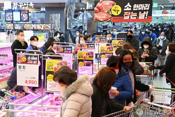 농협 하나로마트,한우 100마리! 파격 할인 행사