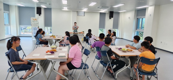 함평군, 초등생 여름방학 건강 노리요리교실 운영