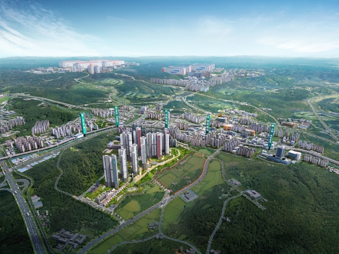 프라임 아파트 투시도